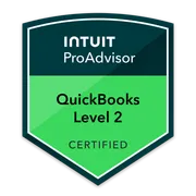 QuickBooks Level 2 Certified badge